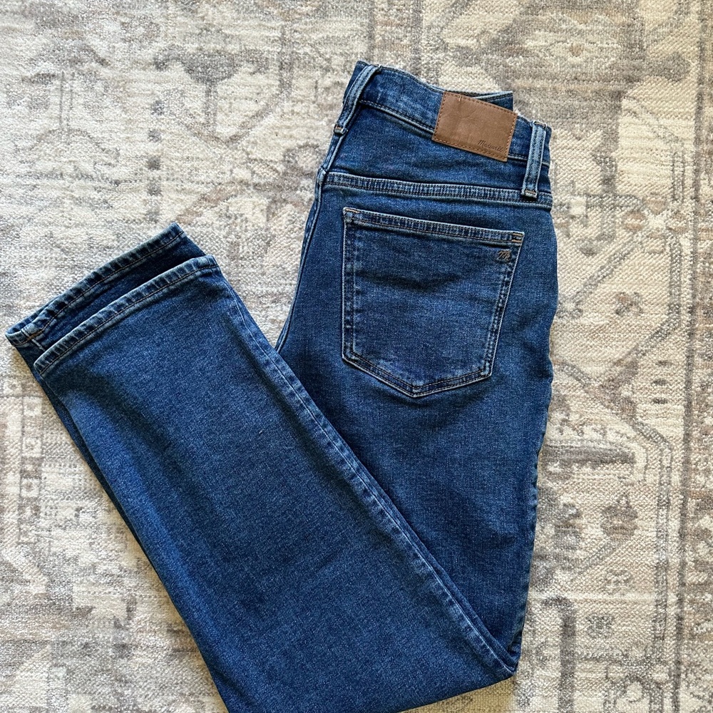 Madewell the perfect vintage straight leg jeans size 27